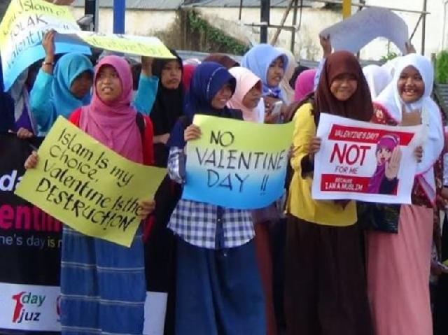  Ketika Ratusan Pelajar di Pekanbaru Tolak Valentine Day