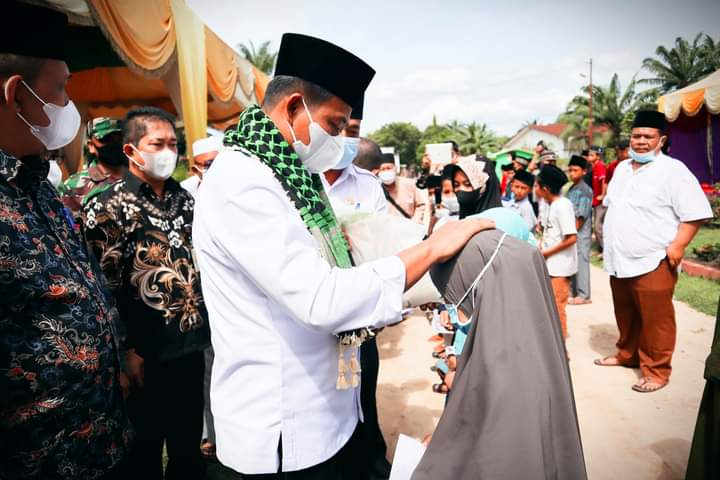 Tahun Baru Islam, Wabup Sulaiman Santuni Anak Yatim Dan Doa Keselamatan Negeri
