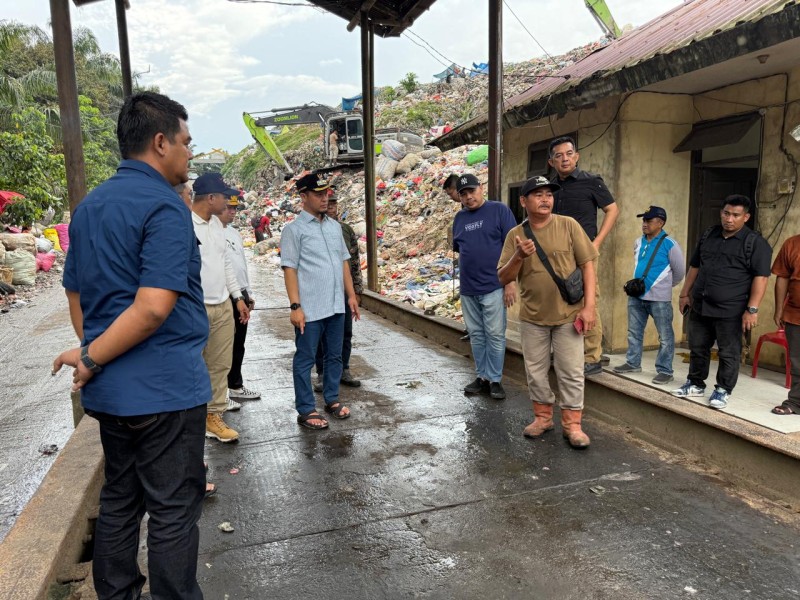 Wali Kota Pekanbaru Agung Nugroho Sidak ke TPA Muara Fajar