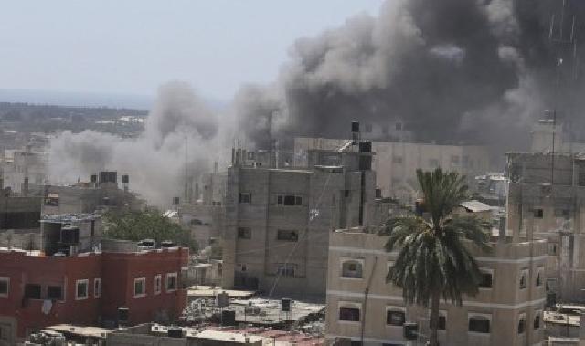 Israel Serang Stasiun Radio Gaza