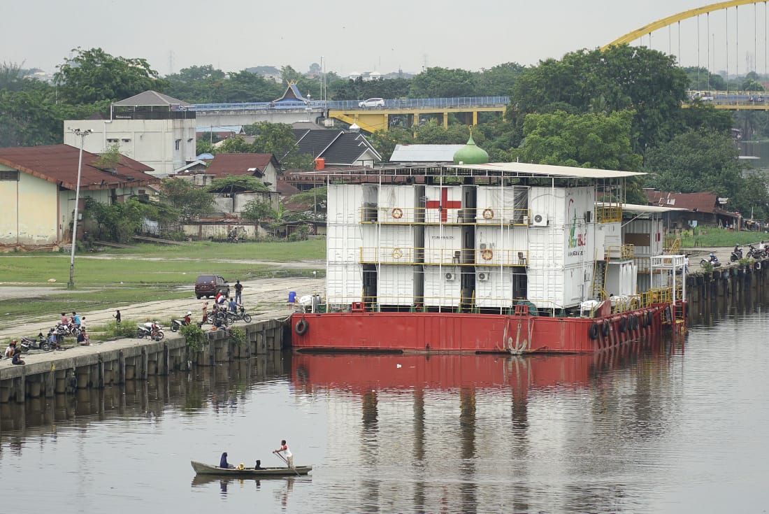 Kapal RSA Nusa Waluya II Tiba Di Pekanbaru, Akhir September Buka Layanan Kesehatan