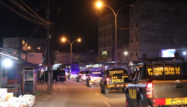 Kapolres Rohil AKBP Nurhadi Ismanto SH,SIK Pimpin Patroli Skala Besar Arus Balik Lebaran 2022