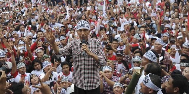 Konser Dua Jari, Jokowi: Sejarah Baru Sedang Dibuat