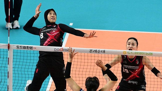 Top Skor Liga Voli Korea: Megawati Sejajar Ratu Voli Korea Kim Yeon Koung