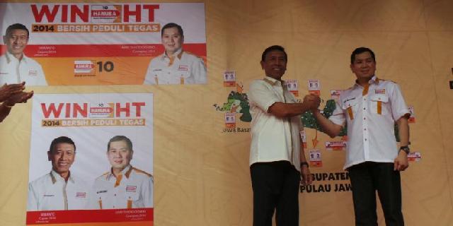  Suara Hanura Jeblok, Duet Wiranto-HT Otomatis Bubar