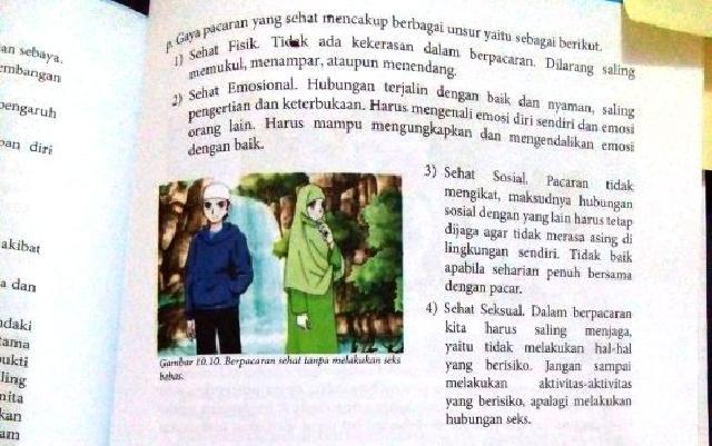 Guru Protes Materi Pacaran di Buku Olahraga