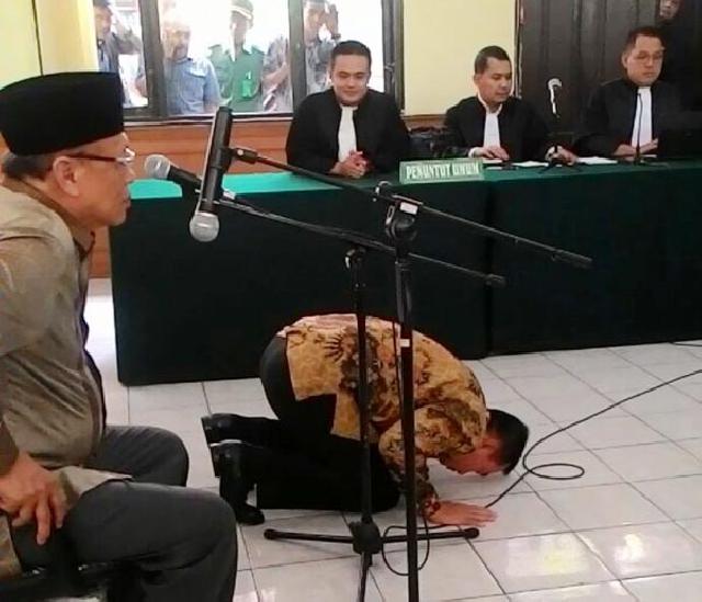 Terdakwa KPK di Vonis Bebas, Suparman : Alhamdulillah, Allah Mengabulkan Doa Saya