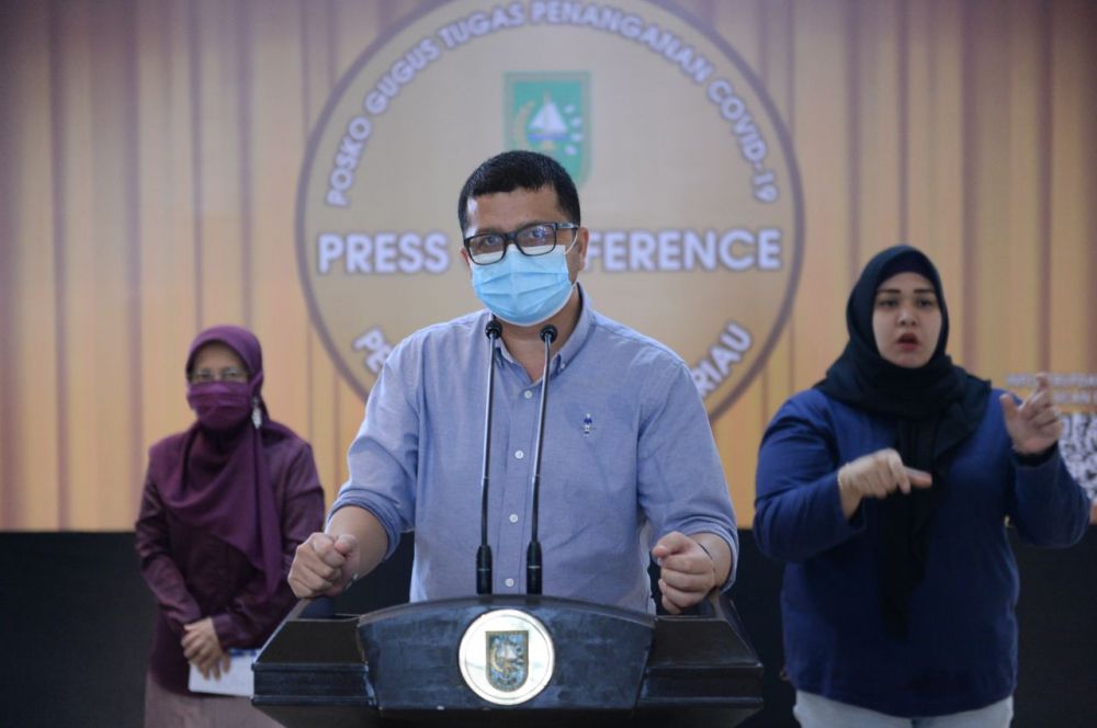 Hari Ini, Pasien Positif  Ada dari Warga Jabar, Siak dan Pekanbaru