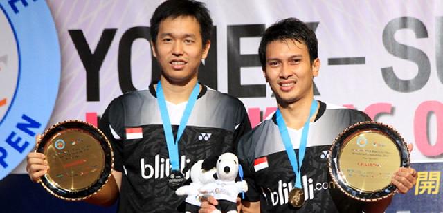  Ahsan/Hendra Sukses Persembahkan Gelar Juara