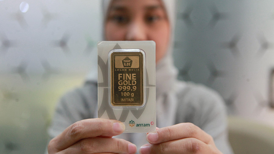 Harga Emas Antam Alami Penurunan Hari Ini