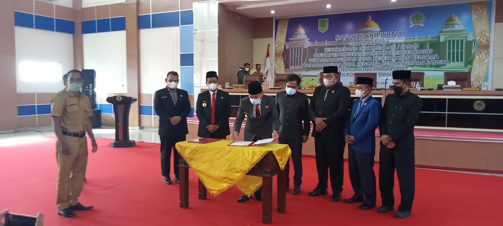 RPJMD Tahun 2021- 2026 Di Setujui DPRD Rohil