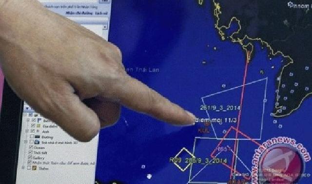 Area Pencarian MH370 Bergeser ke Timur Hindia Selatan