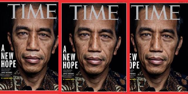  Pilihan Pembaca Time: Jokowi Masih Ungguli Obama 