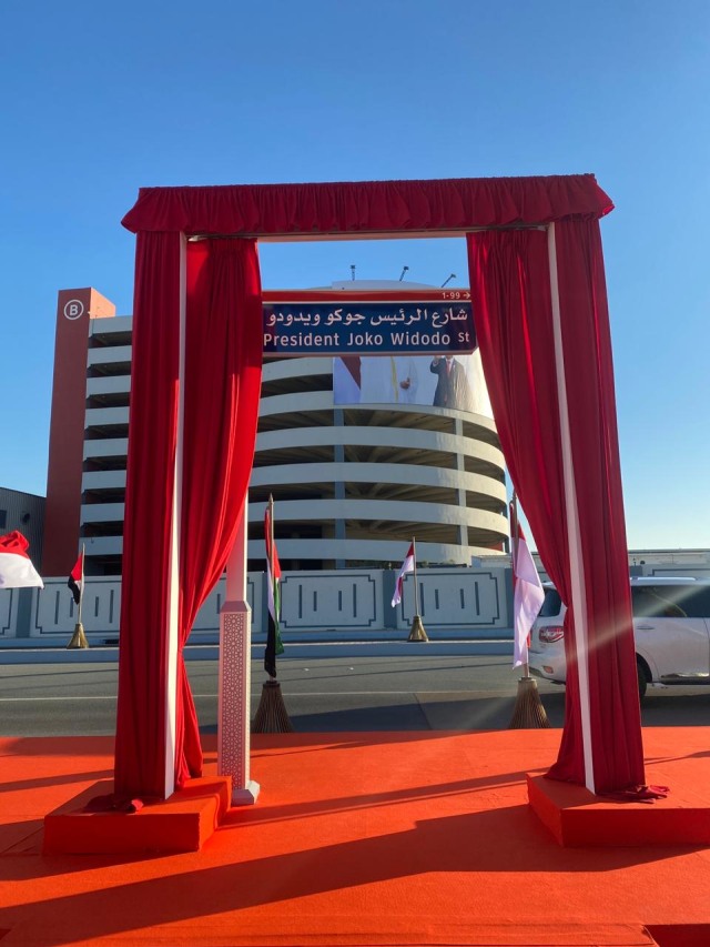 UEA Resmikan Nama Jalan Presiden Joko Widodo Di Abu Dhabi