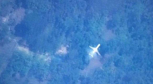   Beredar, Foto yang Diduga Pesawat MH370 di Hutan