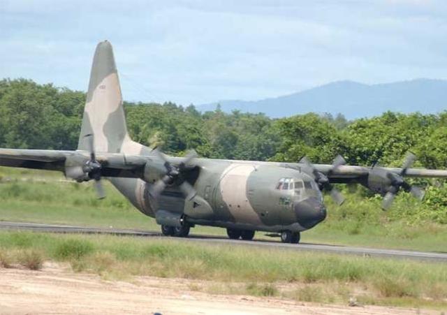 Pesawat TNI AU Bawa 5 Ton Garam untuk Padamkan Api