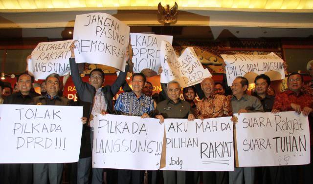 Walkout Paripurna RUU Pilkada, Demokrat Pengecut