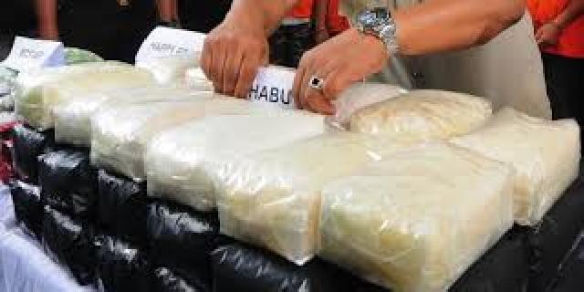  Polisi Amankan Sabu-Sabu Rp3 Miliar 