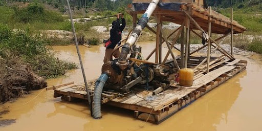 Pacu Jalur Siap Digelar, Polisi akan 'Bersihkan' Tambang Emas Ilegal di Kuantan Singingi