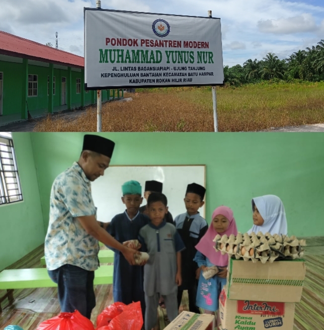 Jum'at Berkah, Koperasi Anto Brother Berbagi Dengan Anak Didik Yayasan Yunus Nur