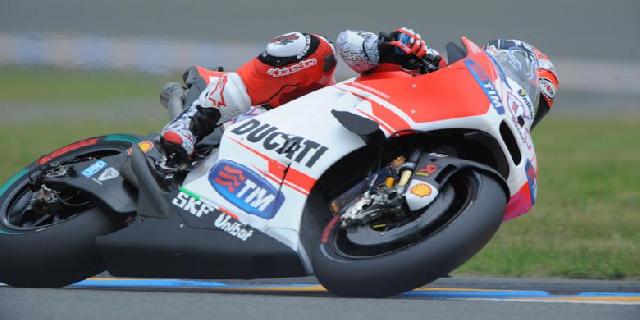  Start Posisi Dua, Dovizioso Pede Naik Podium