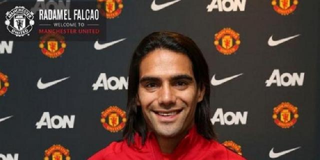  Falcao Resmi Punggawa Manchester United 