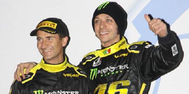 Valentino Rossi runner up di Monza Rally Show 2013