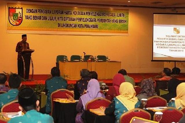 Pejabat Pemko harus Lapor Harta Kekayaan