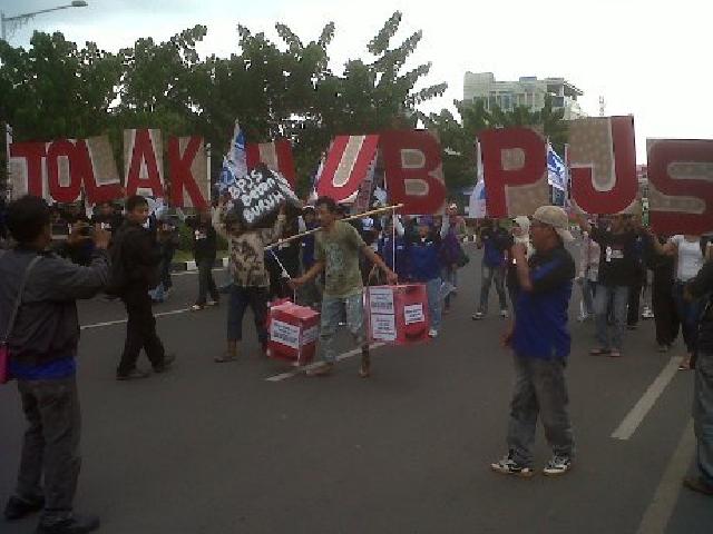  Massa di Riau Demo Tolak BPJS