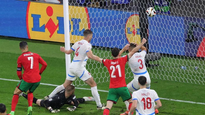 Portugal Menang atas Republik Ceko Berkat Gol di Menit Akhir