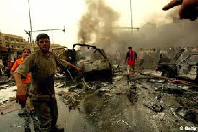  33 Warga Irak Tewas Akibat Ledakan Bom 
