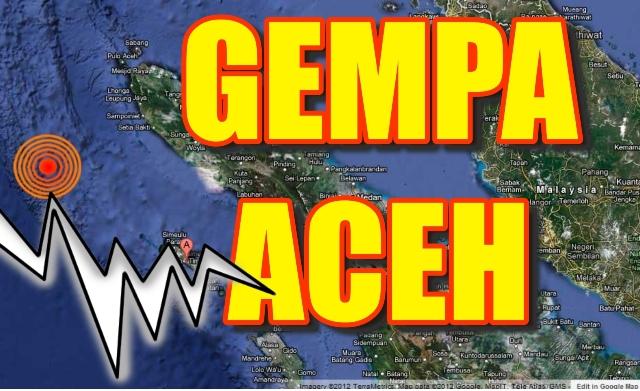 Ribuan Korban Gempa Aceh Mengungsi