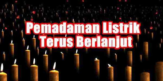   Gawat, PLN Pemadaman Listrik Riau Hingga Malam Natal