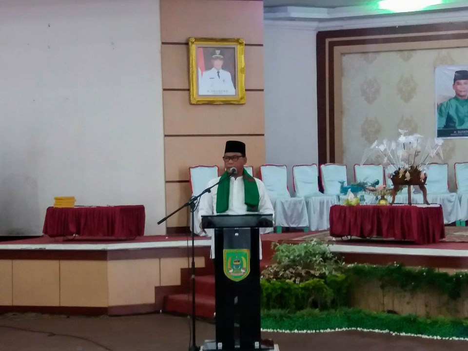 Halal Bi Halal dan Melepas Calon Jama'ah Haji Kecamatan Bangko Kabupaten Rokan Hilir