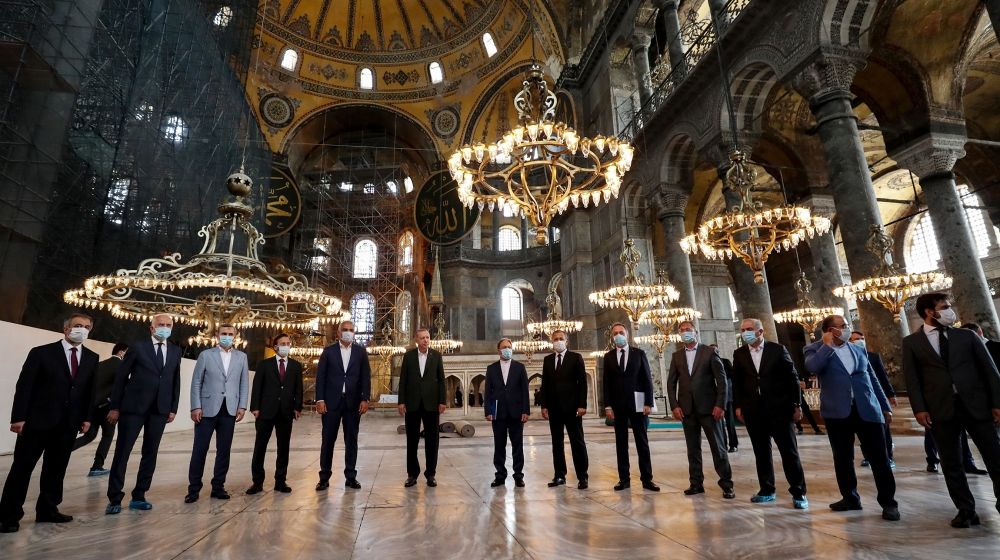 Hari Ini Hagia Sophia Gelar Sholat Jumat Pertama