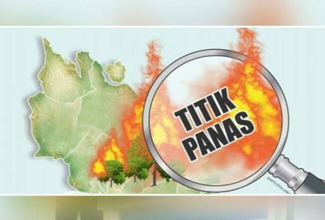 Titik Panas Paling Banyak di Riau Terdeteksi di Pelalawan dan Rohil