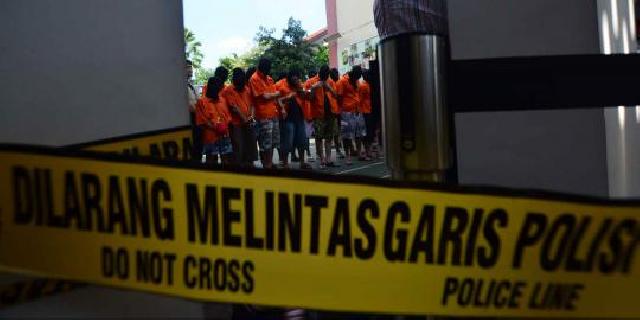  Kampung Narkoba di Medan Digerebek Polisi