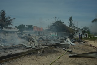 Komplek PT SSL Dibakar Massa, 4 Warga Riau Jadi Tersangka