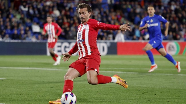 Griezmann Cetak Hattrick, Atletico Bantai Getafe 3 Gol Tanpa Balas