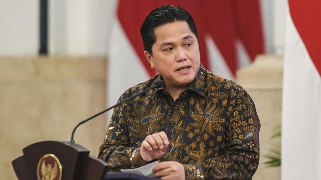 Ketua Umum PSSI Erick Thohir memberikan peringatan keras kepada Elkan Baggott.