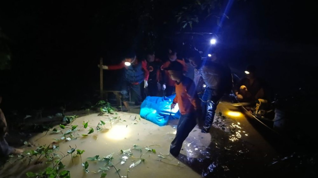 Akhirnya Korban Sampan Tenggelam di Inhu Ditemukan, Kondisi Meninggal Dunia