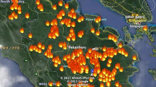  BMKG: Sudah Ada 36 Titik Hotspot yang Tersebar di Riau
