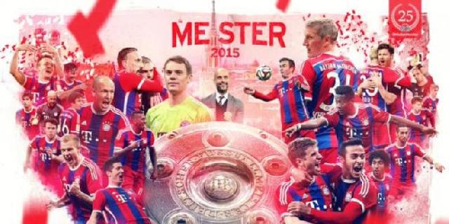  Bayern Munchen Diberi Gelar Juara Oleh Gladbach