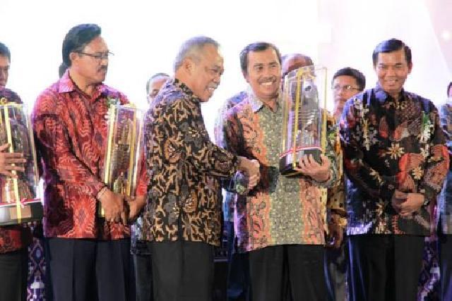 Dinas BMP Kabupaten Siak Raih Penghargaan Tingkat Nasional