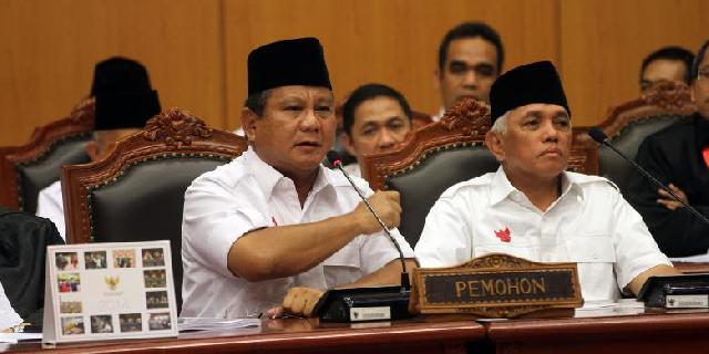  Prabowo tak akan Hadiri Sidang Putusan di MK