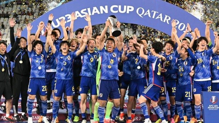 Hancurkan Uzbekistan di Final,  Jepang Juara dan Catat Rekor di Piala Asia U-23 2024