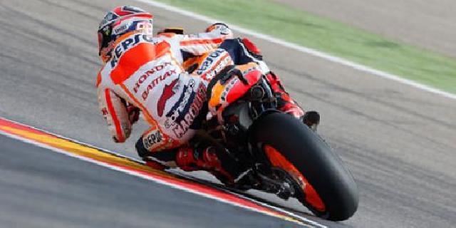  Marc Marquez raih pole position MotoGP Aragon
