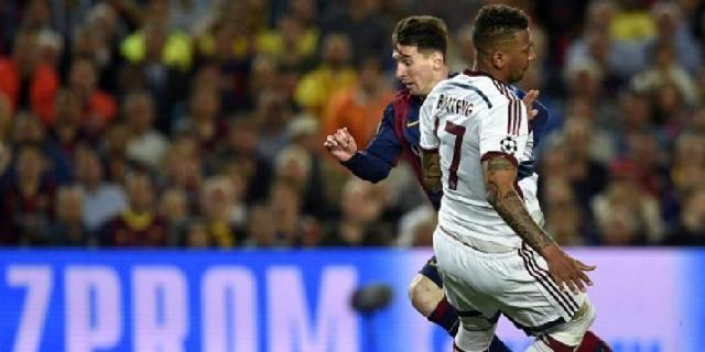  Gara-gara Aksi Maut Messi, Boateng Jadi Bahan Lelucon