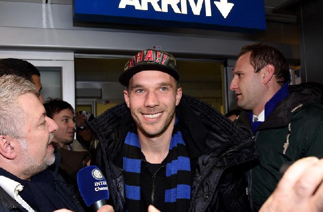  Inter Pinjam Podolski hingga Akhir Musim