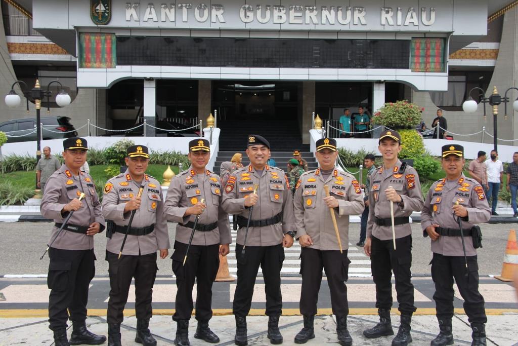 Hadiri Upacara Hari Juang TNI AD ke-77, Kapolres Bengkalis: Semoga TNI Tetap di Hati Rakyat